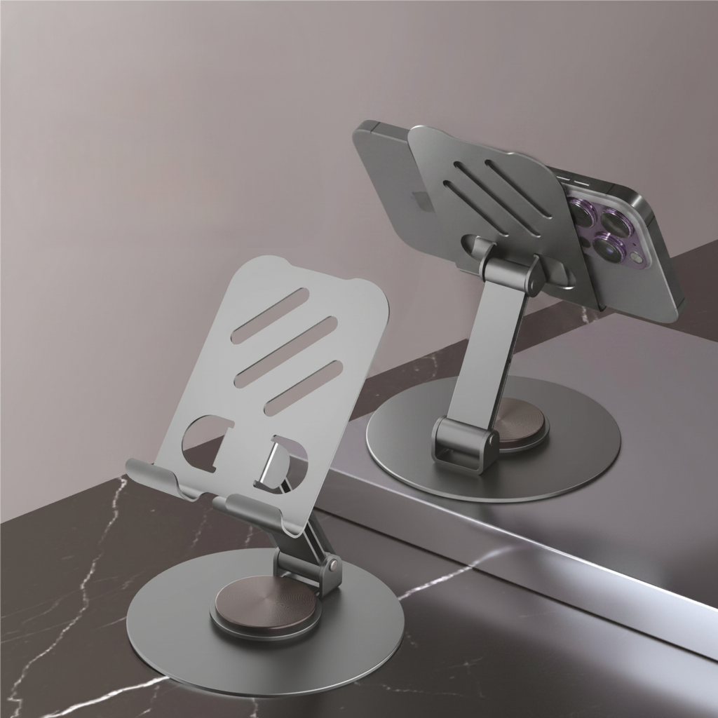 Grey Phone Stand